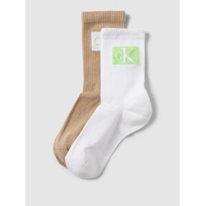 Calvin Klein dámské ponožky 2 pack - ONESIZE (3)
